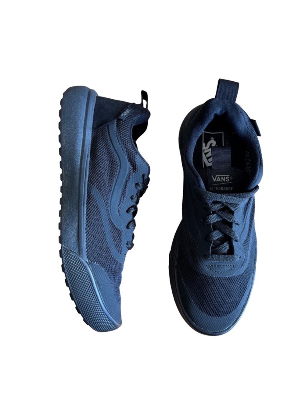 Vans UltraRange 508731 Black Sneakers Running Shoes Men Size 8 - Women 9.5